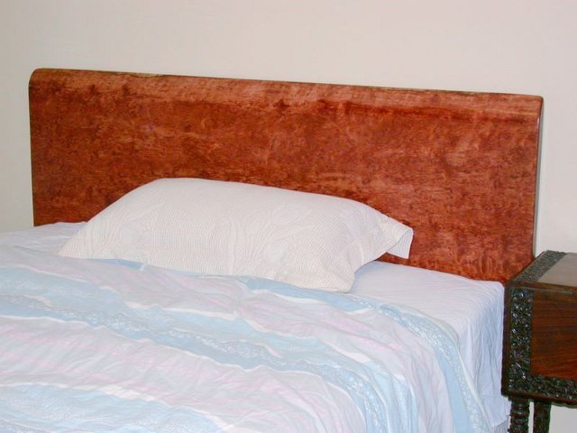 Bubinga Headboard