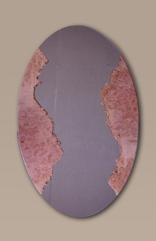 Maple Burl Mirror